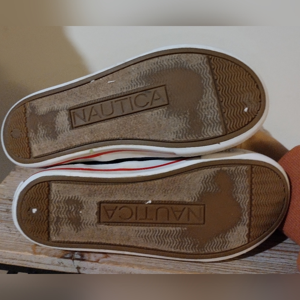 Nautica Denim Canvas Boys Shoes Size 12 - Picture 5 of 5